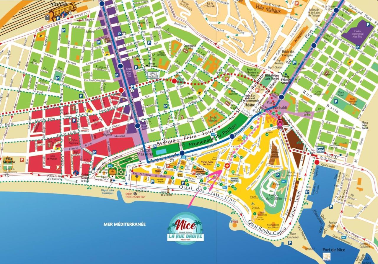 New ! Superbe Studio Vieux Nice - Climatise Zewnętrze zdjęcie