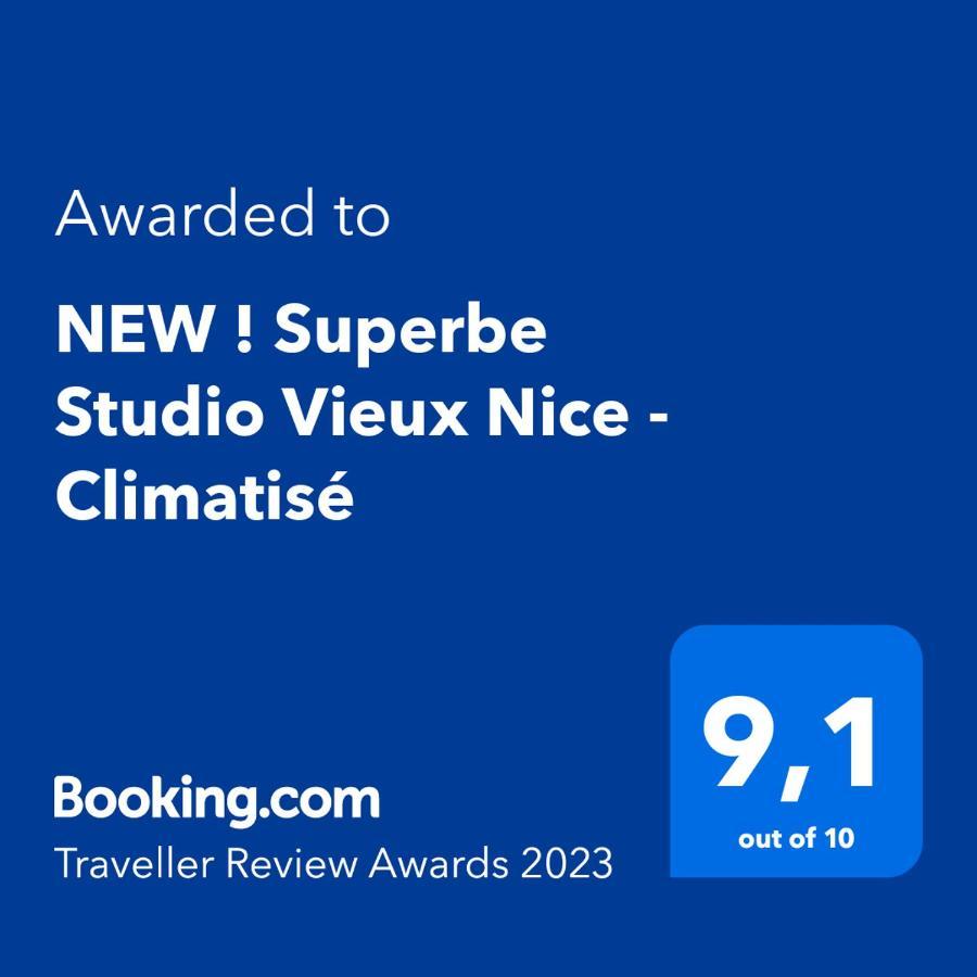 New ! Superbe Studio Vieux Nice - Climatise Zewnętrze zdjęcie